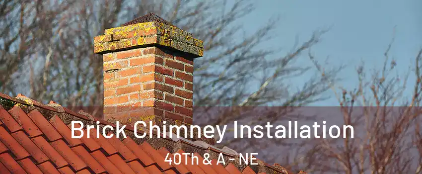 Brick Chimney Installation 40Th & A - NE