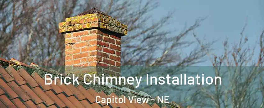 Brick Chimney Installation Capitol View - NE