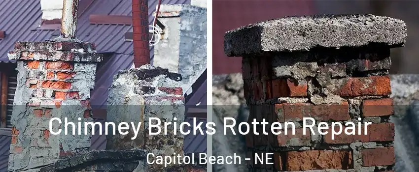 Chimney Bricks Rotten Repair Capitol Beach - NE