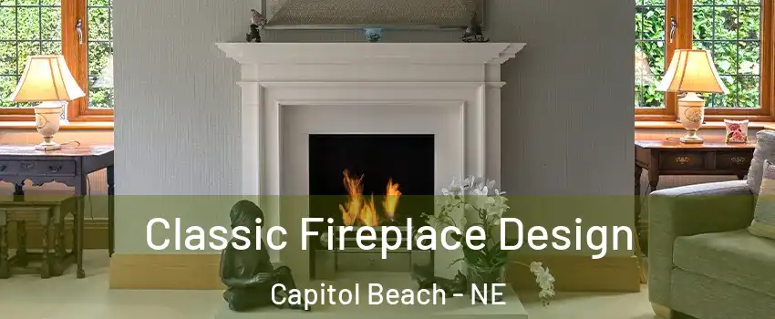 Classic Fireplace Design Capitol Beach - NE