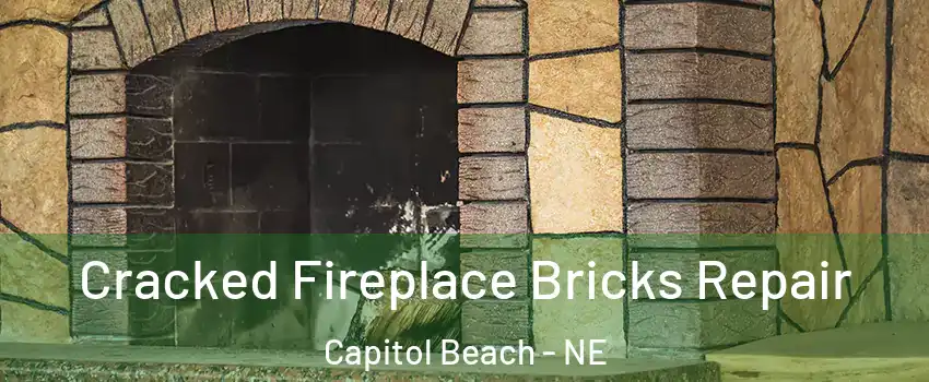 Cracked Fireplace Bricks Repair Capitol Beach - NE