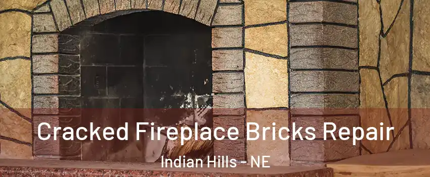 Cracked Fireplace Bricks Repair Indian Hills - NE