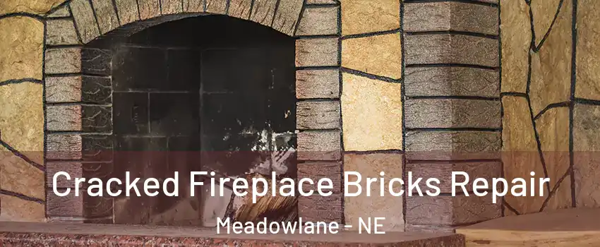 Cracked Fireplace Bricks Repair Meadowlane - NE