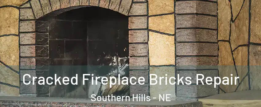 Cracked Fireplace Bricks Repair Southern Hills - NE