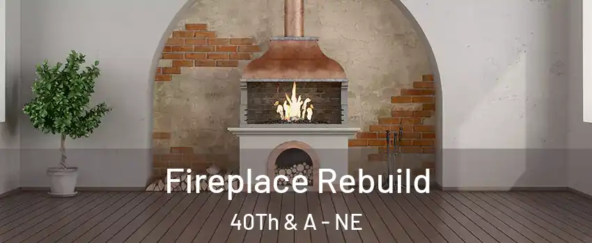 Fireplace Rebuild 40Th & A - NE