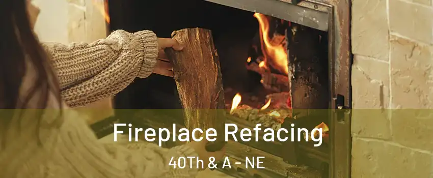 Fireplace Refacing 40Th & A - NE