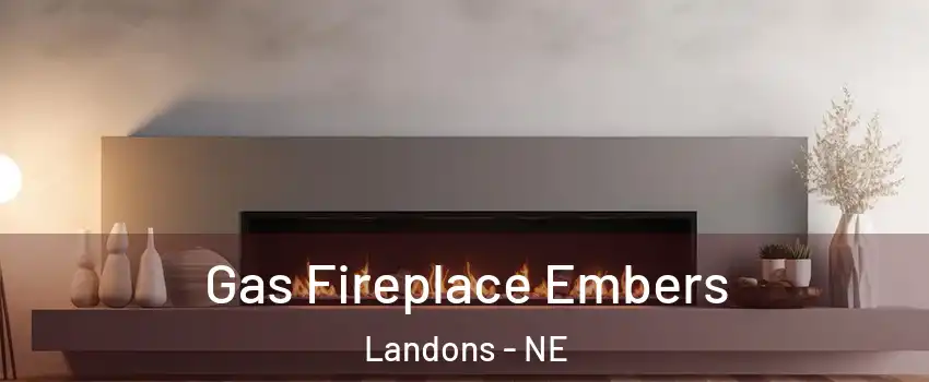 Gas Fireplace Embers Landons - NE