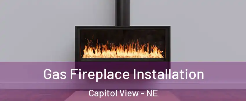 Gas Fireplace Installation Capitol View - NE