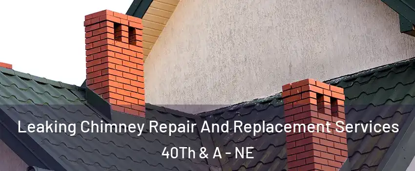 Leaking Chimney Repair And Replacement Services 40Th & A - NE