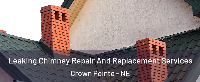 Leaking Chimney Repair And Replacement Services Crown Pointe - NE