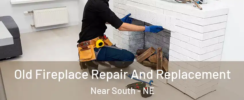 Old Fireplace Repair And Replacement Near South - NE