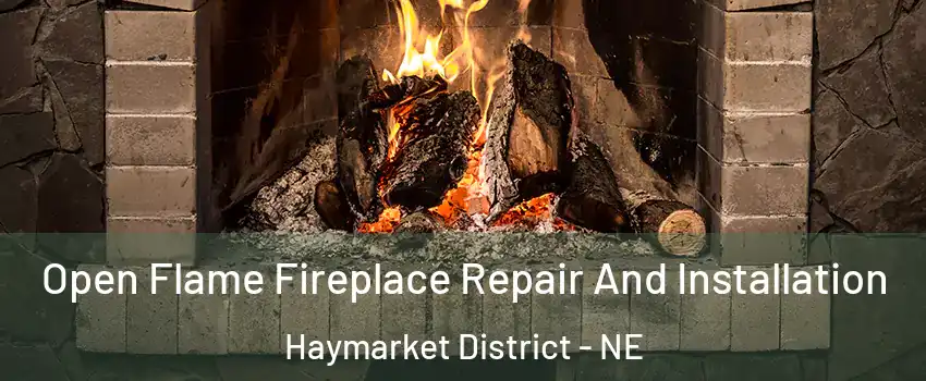 Open Flame Fireplace Repair And Installation Haymarket District - NE