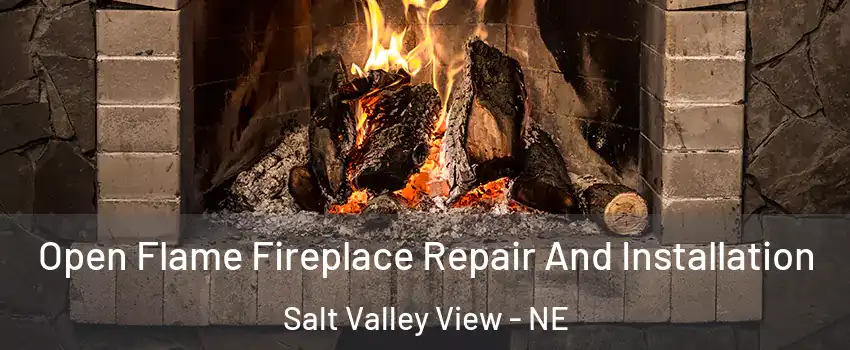 Open Flame Fireplace Repair And Installation Salt Valley View - NE