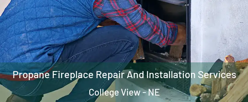 Propane Fireplace Repair And Installation Services College View - NE