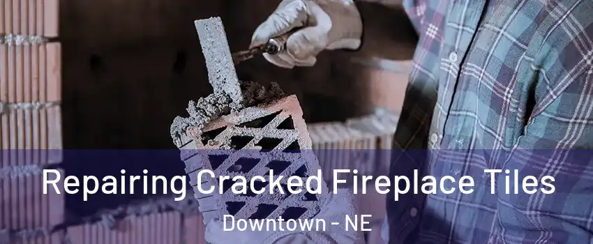Repairing Cracked Fireplace Tiles Downtown - NE
