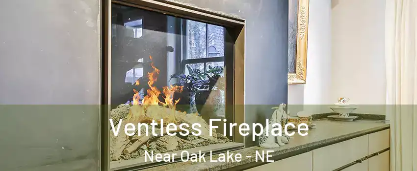 Ventless Fireplace Near Oak Lake - NE