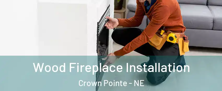 Wood Fireplace Installation Crown Pointe - NE
