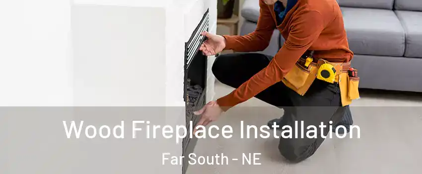 Wood Fireplace Installation Far South - NE